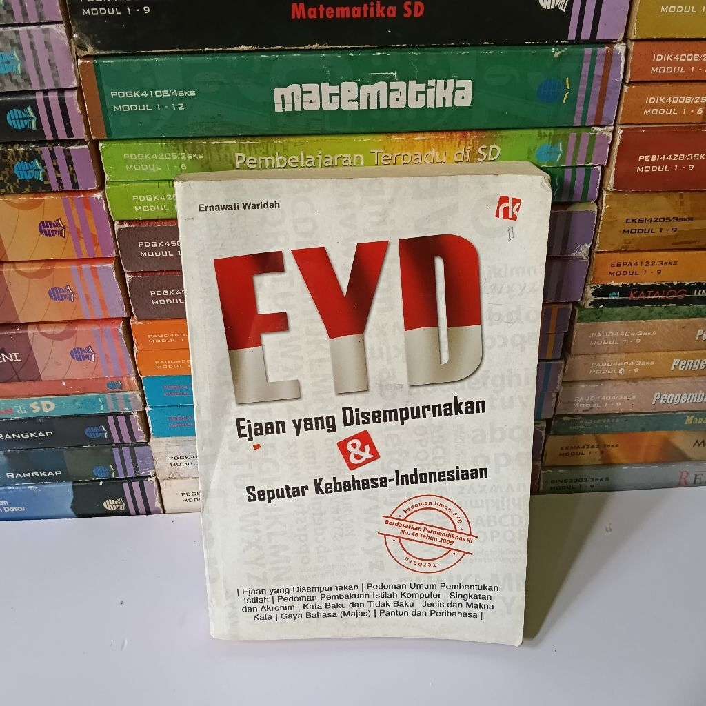 EYD SPELLING และการปรับปรุงและจินตนาการ