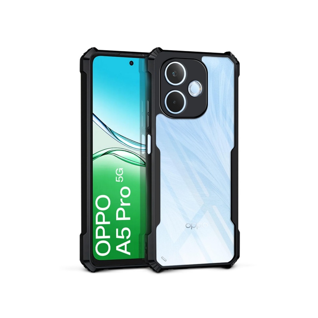 OPPO A5X 5G เคสกันกระแทก Fusion Armor เคสใส