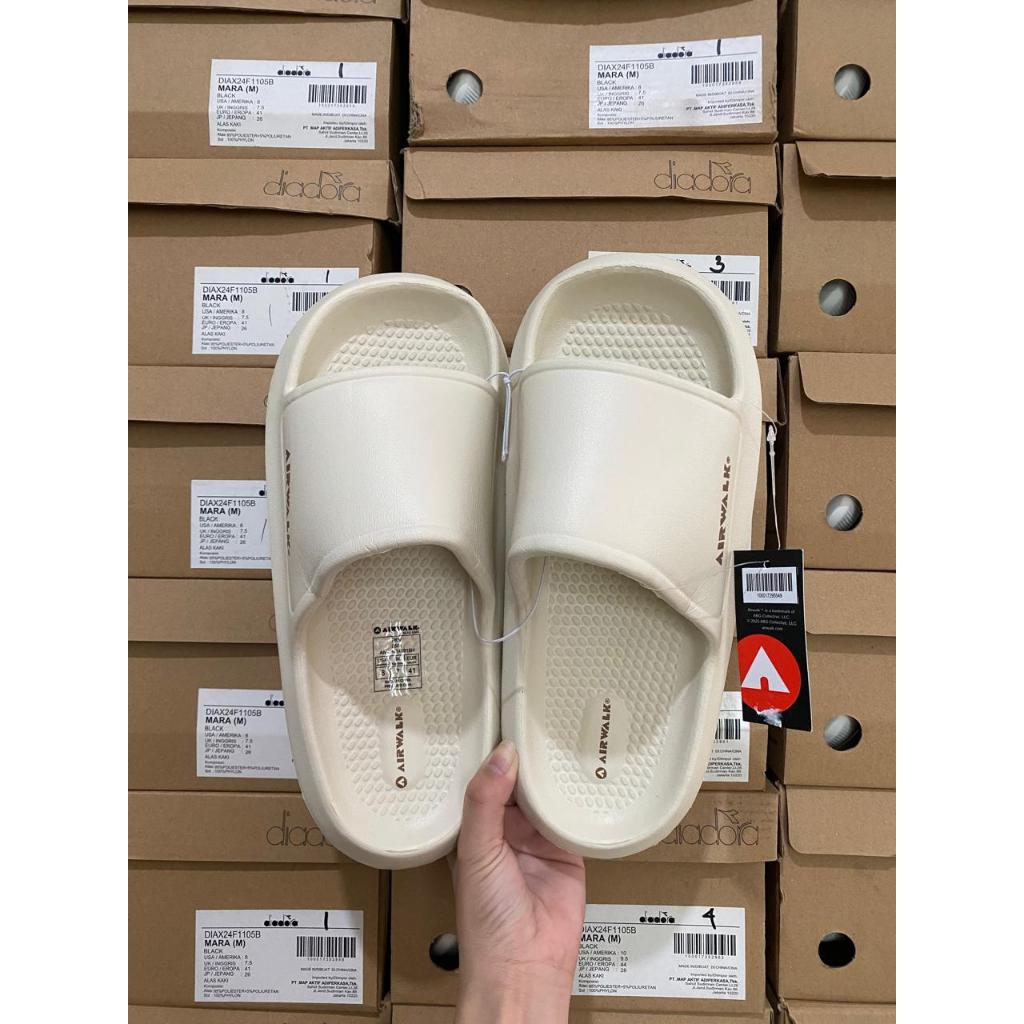 Airwalk Crib Off White [ไม่มีกล่อง] รองเท้าแตะผู้ชายของแท้