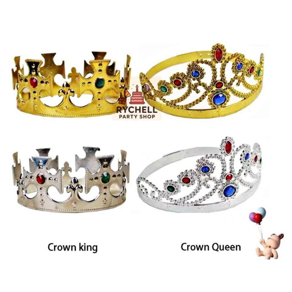 PRINCE & PRINCESS PARTY CROWN | ปาร์ตี้มงกุฎ | HEADPIECE / KING & QUEEN CROWN