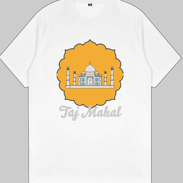 KATUN INDIAN COUNTRY SOUVENIR เสื้อยืด D สีขาว สี TICK และ SMOOTH 30S COMBED COTTON MATERIAL