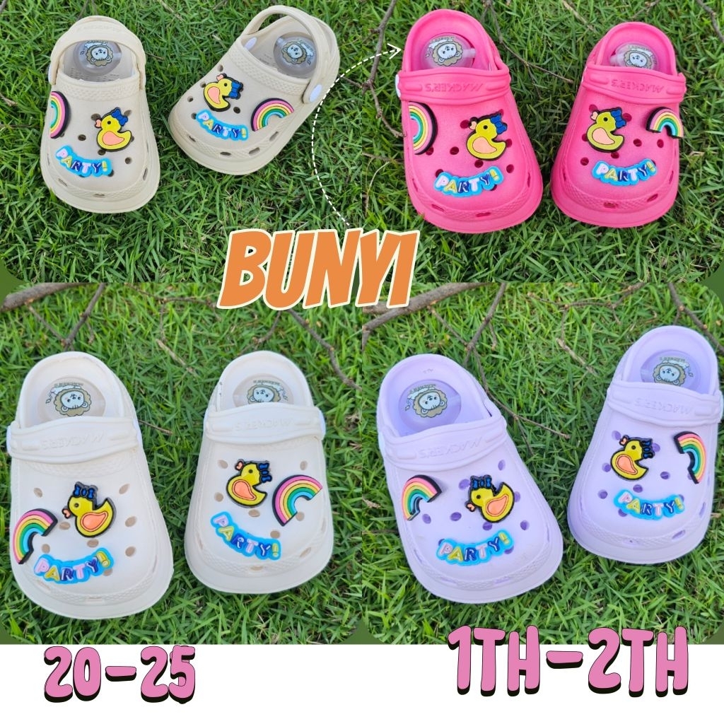 รองเท้าแตะปาร์ตี้เป็ด Baim มีเสียง Squeaky สําหรับเด็กผู้หญิง - MAC2549G