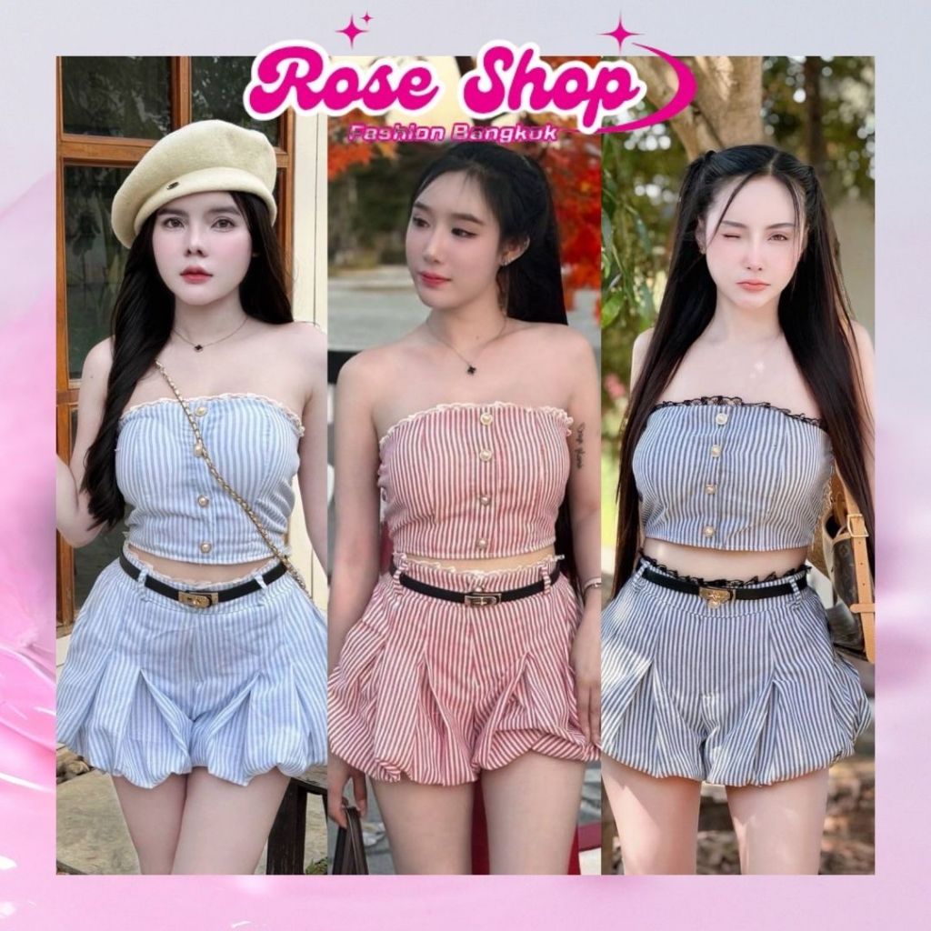 Rose Shop - ชุดกางเกงขาสั้นผู้หญิง Bangkok - 86