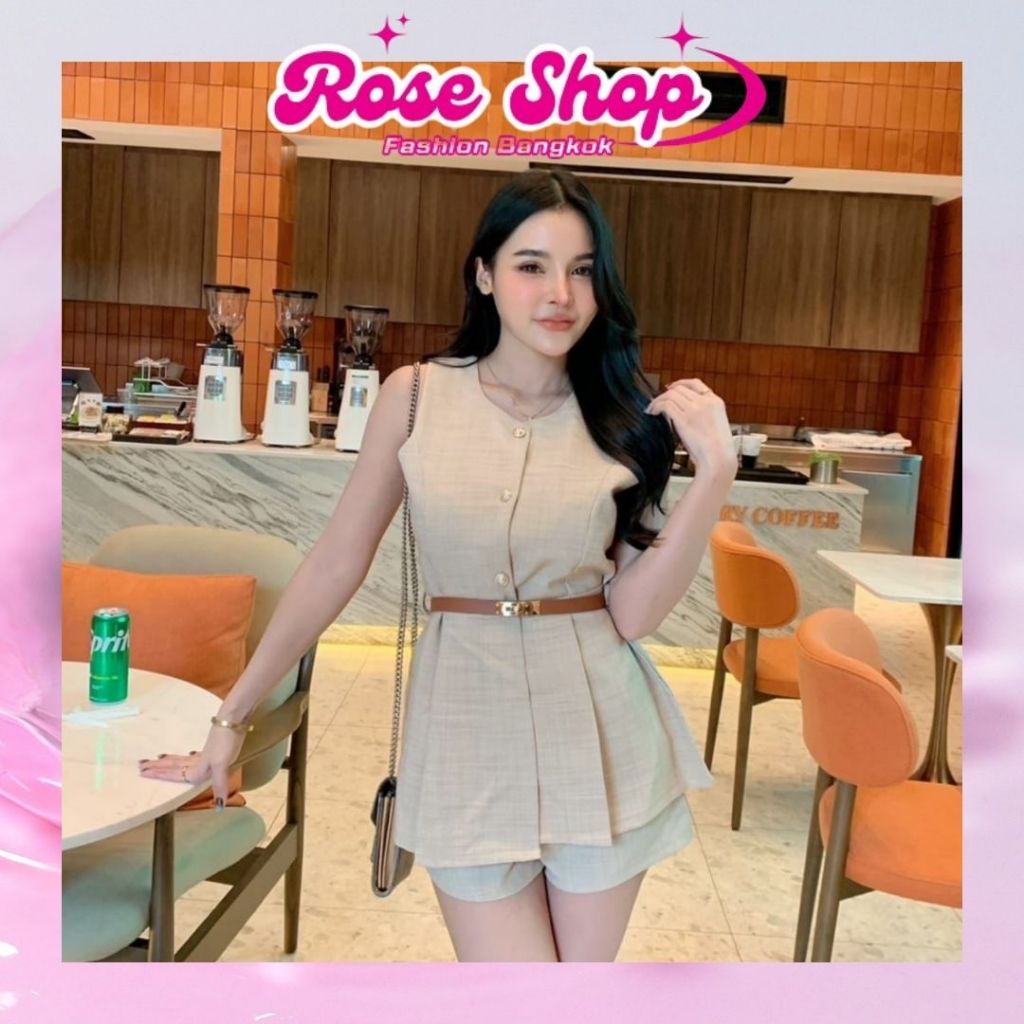 Rose Shop - ชุดกางเกงขาสั้นผู้หญิง Bangkok - 89
