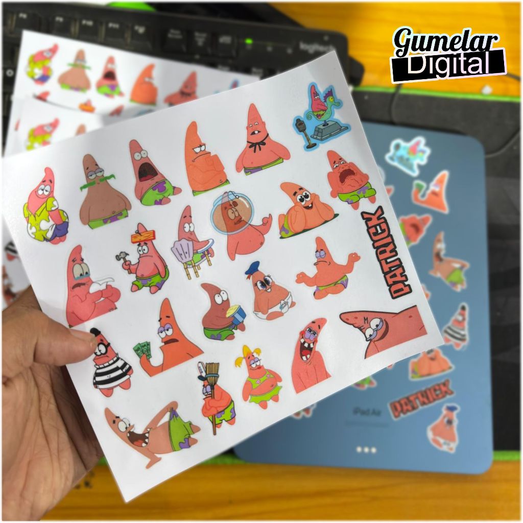 PETRICK STICKER PACK ONTENTS 22PCS CUTE PETRICK MEME STICKER PACK FACE PETRIC