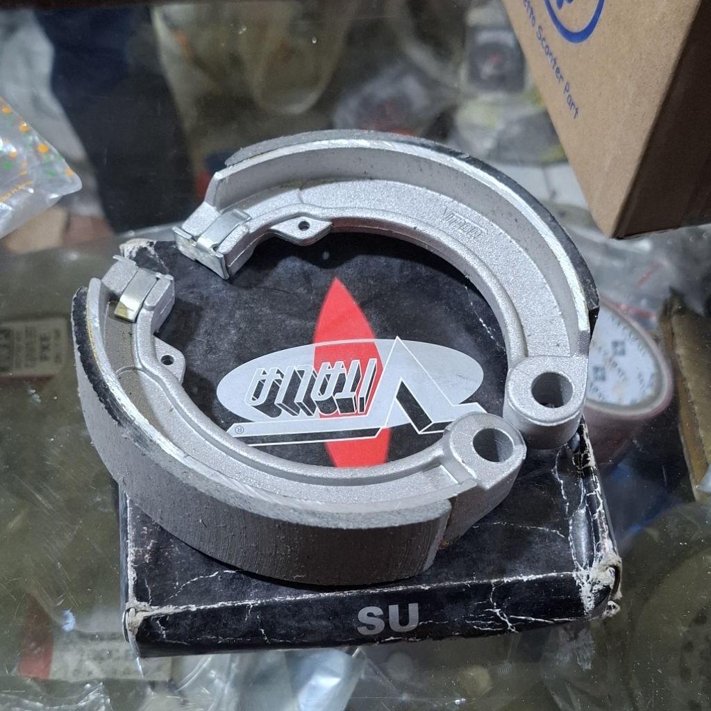 แหวนผ้าเบรคหลัง 8 vespa super ps รหัส az150 vitalia