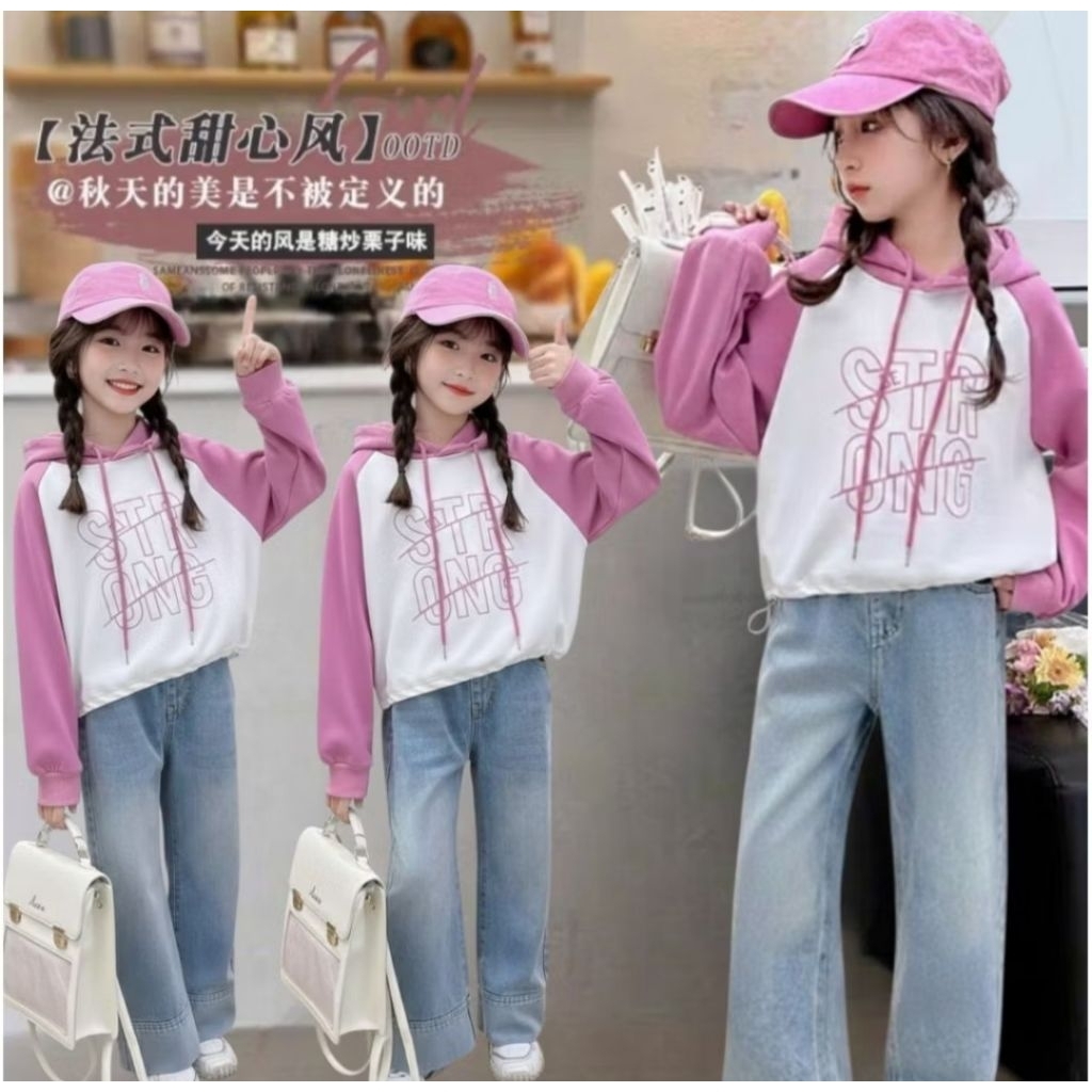 HKT - SKENA HODIE SWETER SET SZ 120,150,160,170