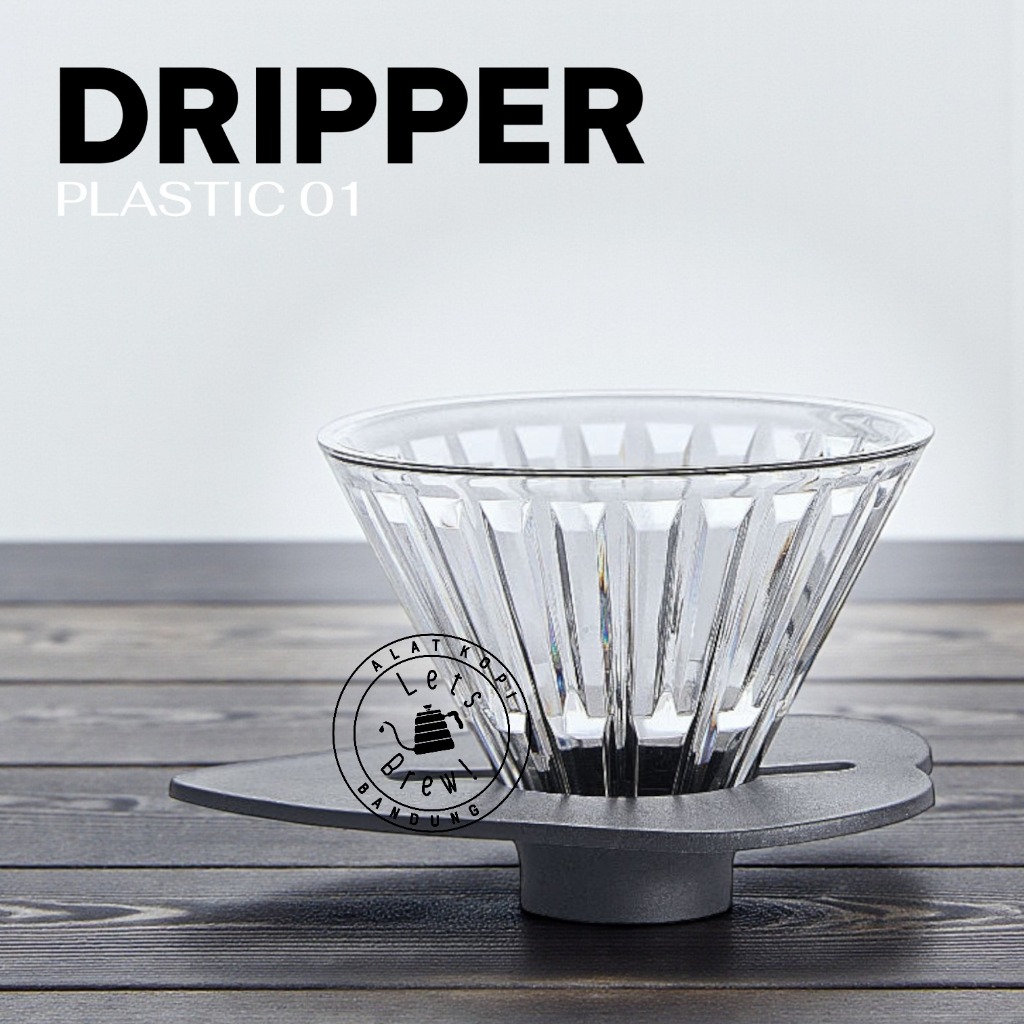 Dripper V60 01 Plastics Clear / V60 Coffee Dripper / Coffee Dripper