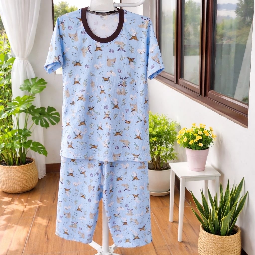 CP Qkids ชุดนอนเด็ก Size XXL อายุ 7-9 ปี | CHILDRENS PATTERNED PAJAMAS