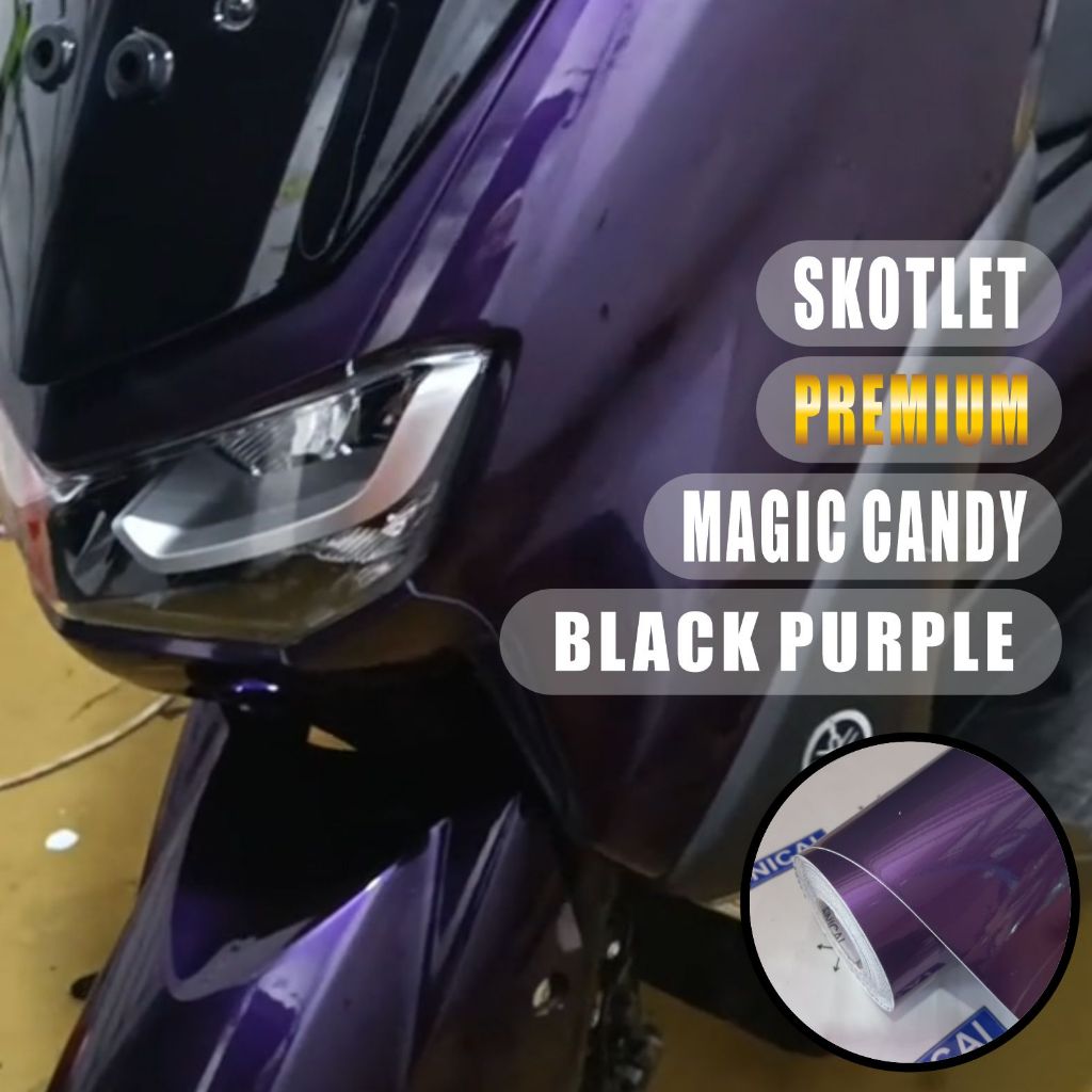 Magic Candy Black Magic Purple Scotlite Magic Candy Black Magic Purple Sticker [METER]