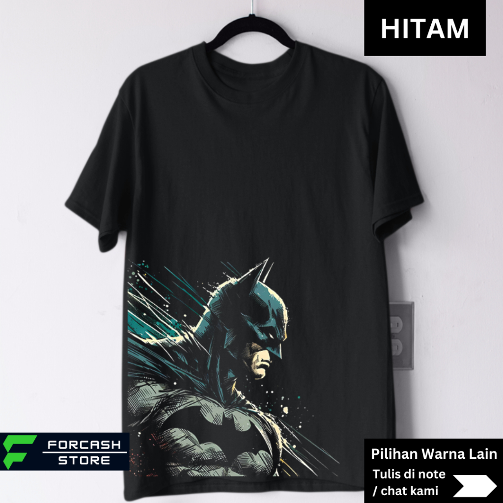 เสื้อยืด DARK HERO SUPERHERO MOVIE เสื้อยืด BIGSIZE JUMBO T-SHIRT S-7XL เสื้อยืดพรีเมี่ยม CHILDRENS 