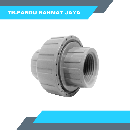 Watermur Dart 1/2" ด้าย Power Union 1/2 นิ้ว PVC