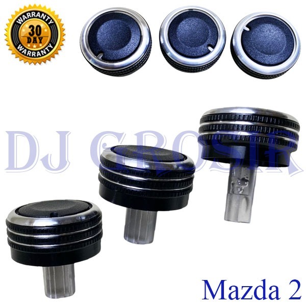 มาสด้า 2 เครื่องปรับอากาศ สวิตช์ ลูกบิด [1 ชุด] - 7483