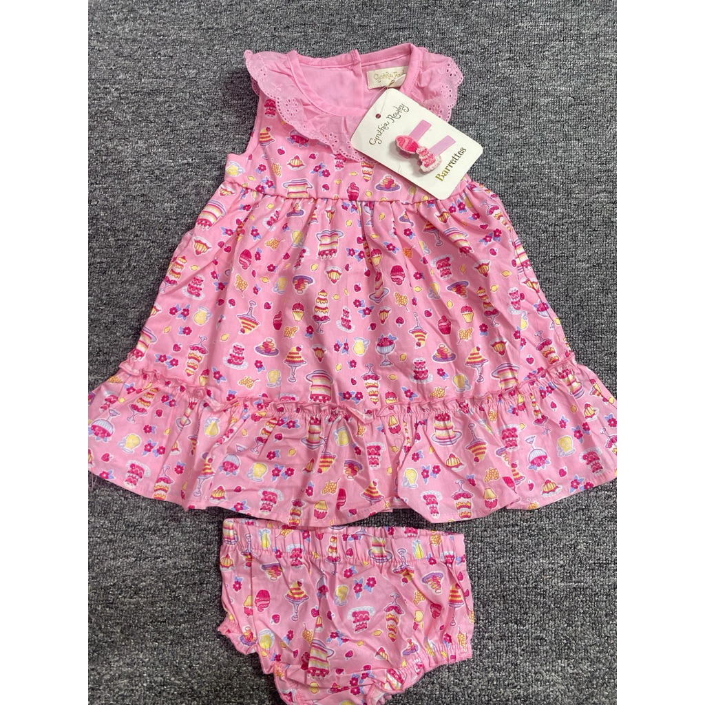 •BABYLRAIN• Cynthia Rowley Cupcake Kids Dress ฟรีคลิป