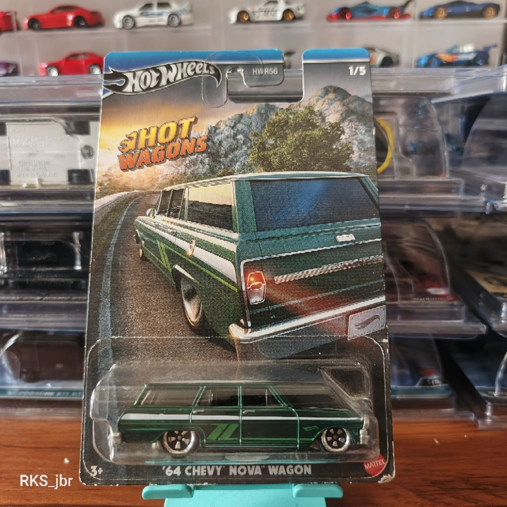 HOT WHEELS SHOT WAGON VOLVO AUDY RS6 AVANT CHEVY NOVA WAGON