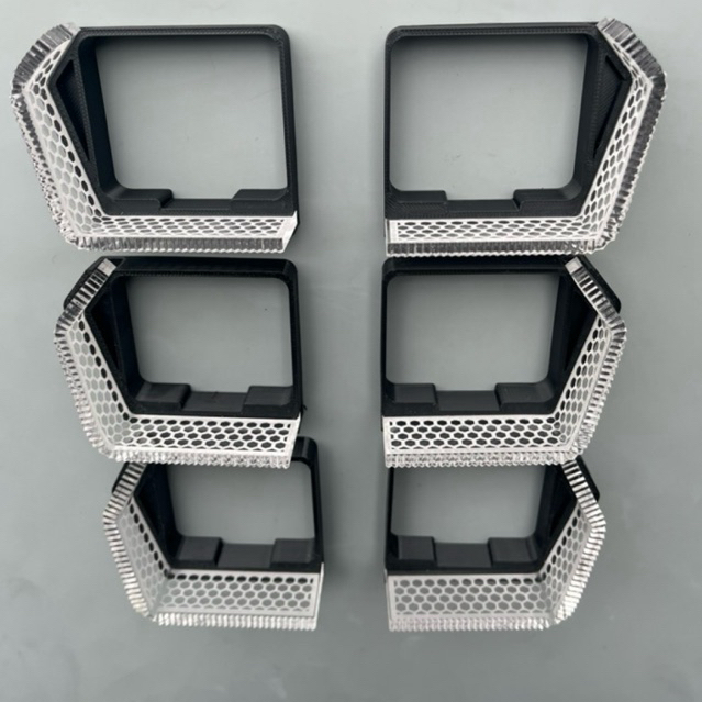 Shroud L v2 รุ่น hexa Series Bild อะคริลิคปลอก 5d Matrix 1.5 1.8 2 nch Universal แกะสลัก pro7