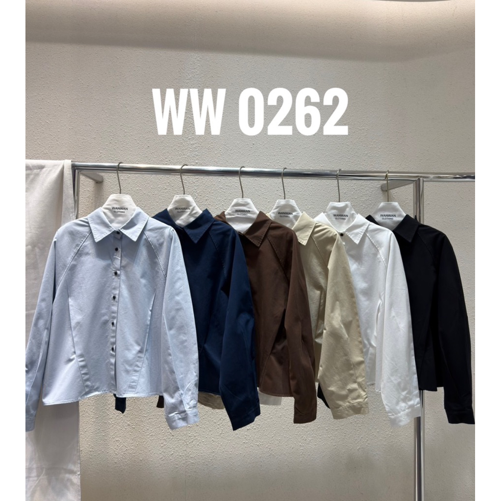 KEMEJA Brand Wanwan Clothing เสื้อเชิ้ตแขนยาวขนาดใหญ่ Part 8