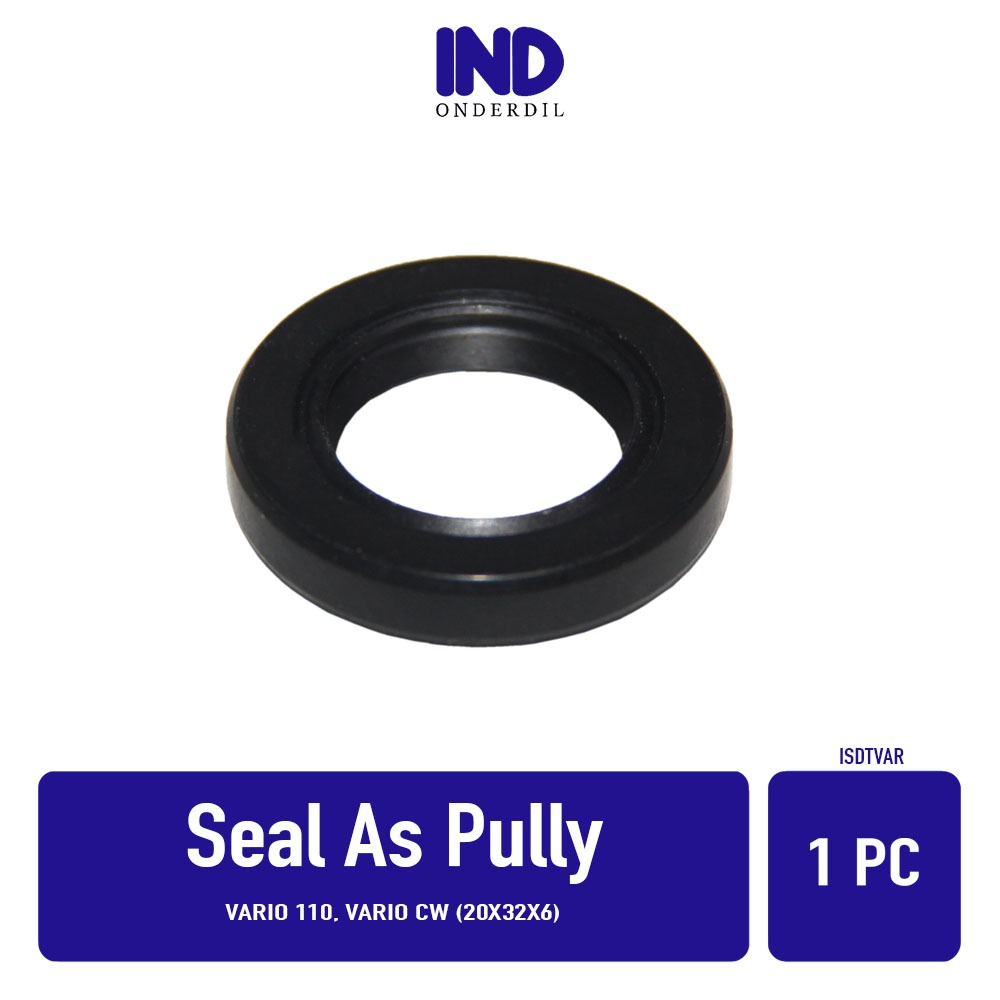 Seal As Pully Drive Shaft-Oil Sil Pulley Pulley Vario & Beat & Scoopy & Spacy 20x32x6 20 x 32 x 6