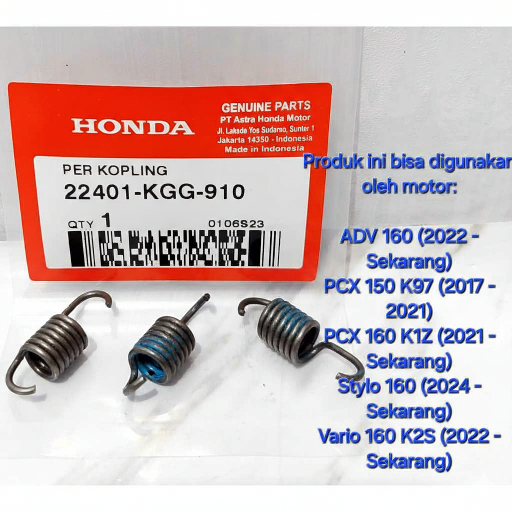 DOUBLE SPRING CANVAS DOUBLE SPRING ADV 160 PCX 150 160 STYLO 160 VARIO 160 22401-KGG-910