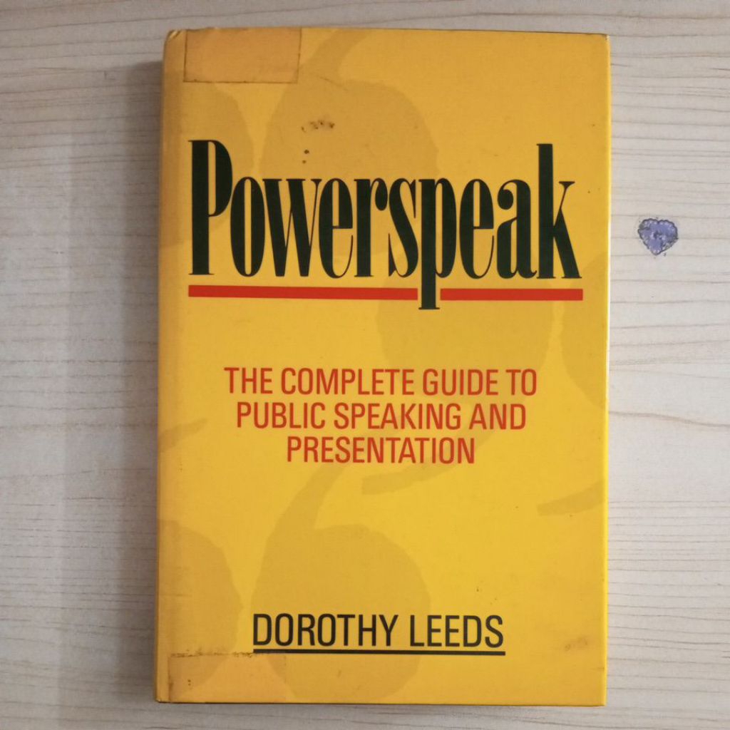 หนังสือ POWERSPEAK BY DOROTHY LEEDS