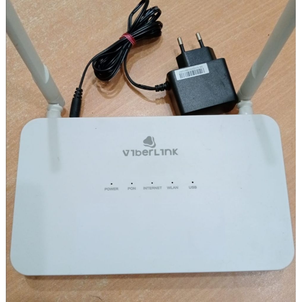 GPON ONU VIBERLINK VB88G DUAL-BAND PORT BLUE ROUTER (ใช้ครั้งเดียว)