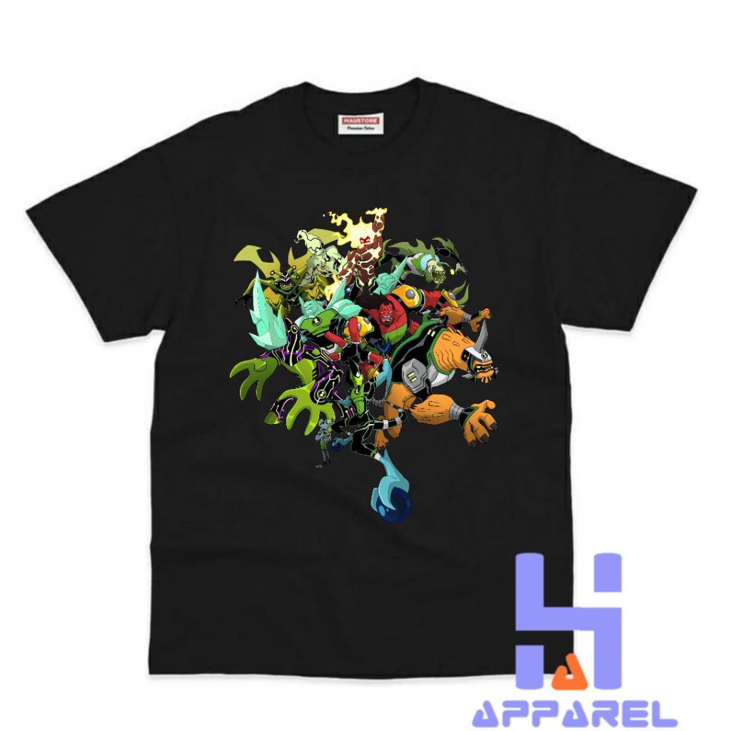 CHILDRENS CLOTHES เสื้อยืด CHILDRENS BEN 10 CHARACTER