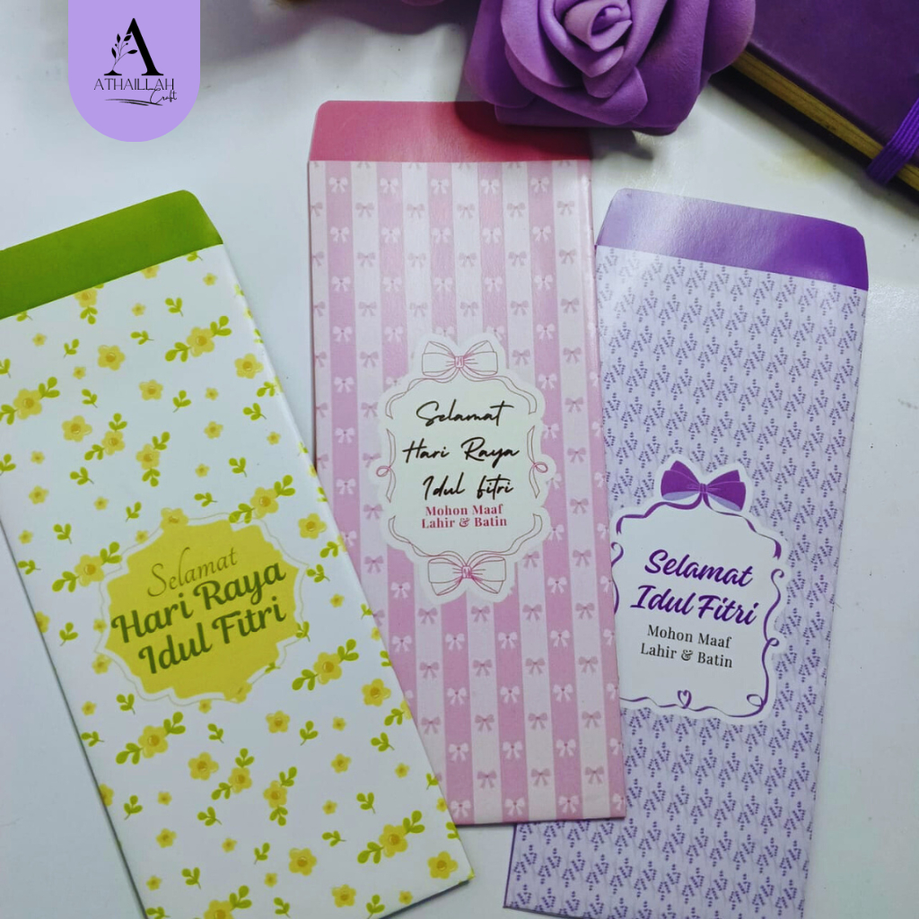 EID AL-FITR ENVELOPE 2026 / EID AL-FITR DAY 2026 / EID ANGPAU ENVELOPE 2026 / AESTHETIC ENVELOPE