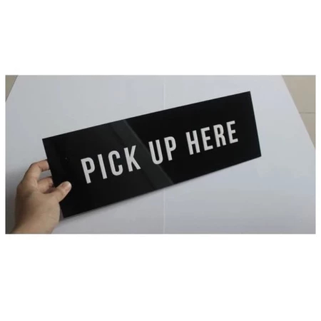 ป้าย Pick Up Here Signage | เฮีย Pick Up Signage | ป้ายสําหรับ CAFE