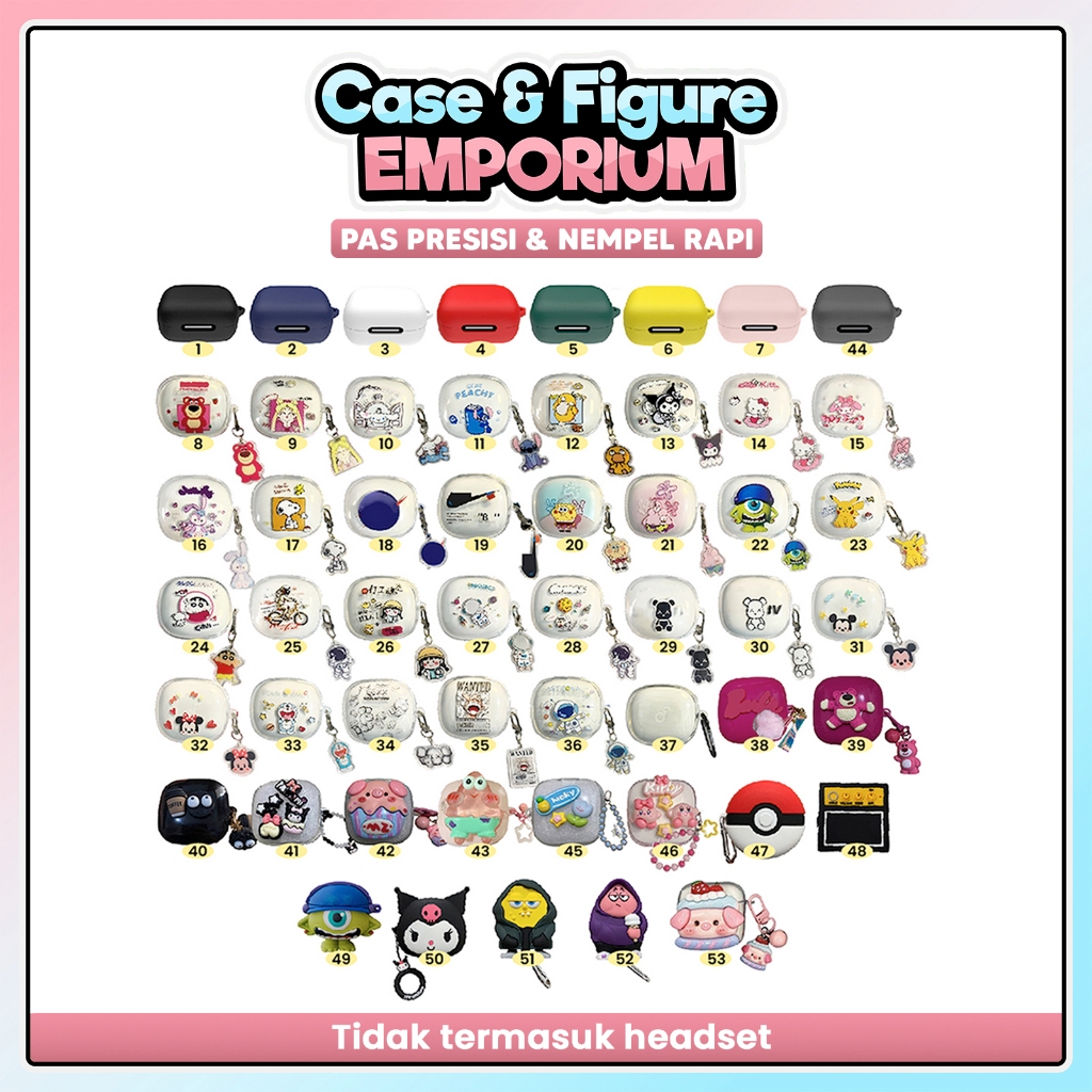 [NC] เคส Soundcore R50i NC All Character ซิลิคอนอ่อนคุณภาพระดับพรีเมียมใหม่