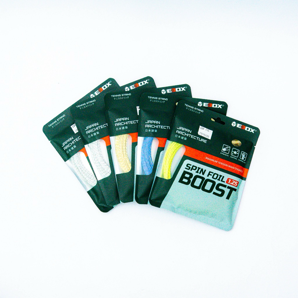 สายเทนนิส Ebox Spin Foil Boost