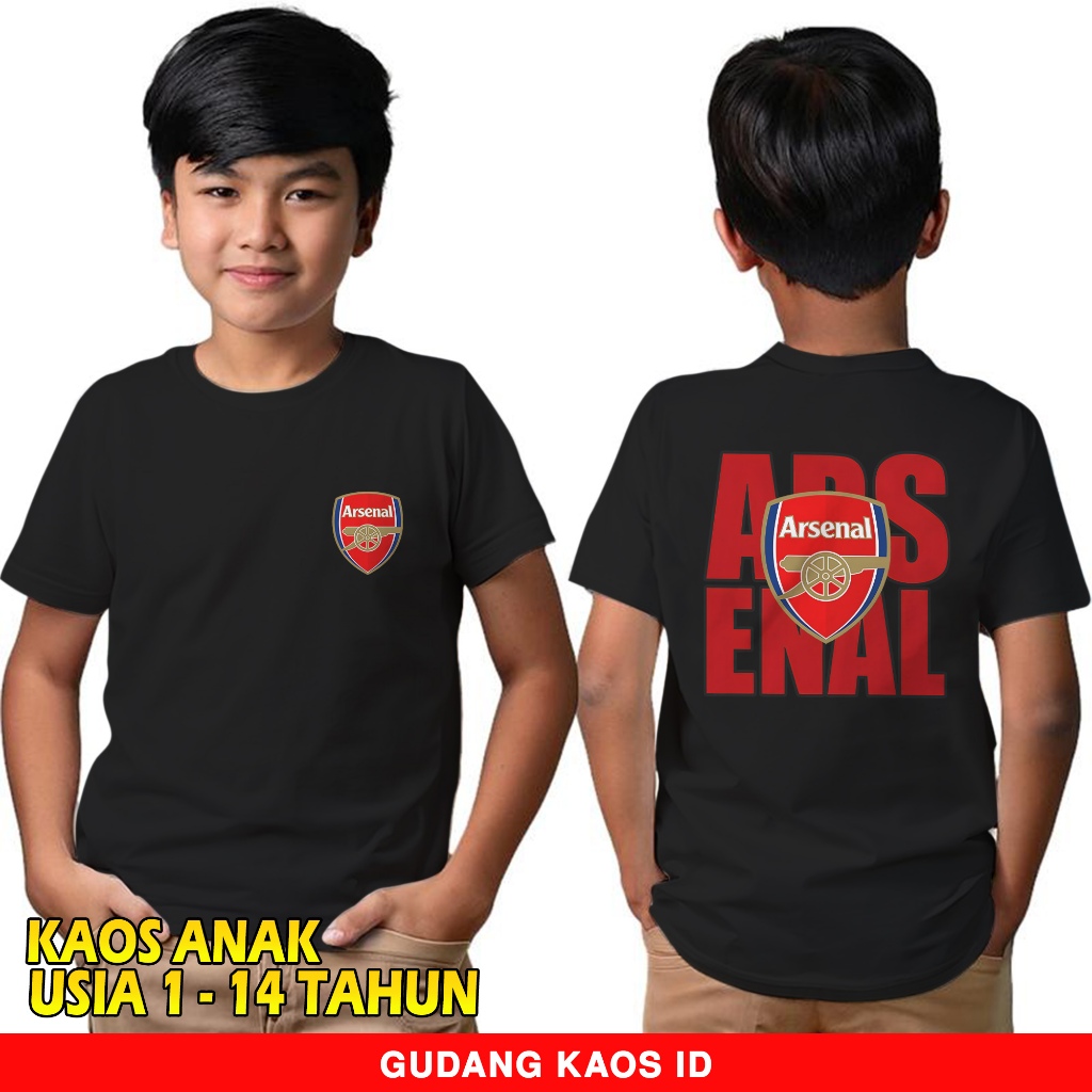 Arsenal T-Shirt Warehouse 1 - เสื้อผ้าเด็กอายุ 1-14 ปี - Fans Edition - Gunners 1886 - ยูนิเซ็กส์ ผู้ชาย/ผู้หญิง ผ้าฝ้ายเย็นหวี 30s