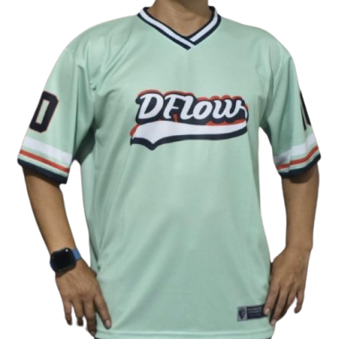 DFLOW Streetwear Hockey Rugby เสื้อยืดวินเทจ