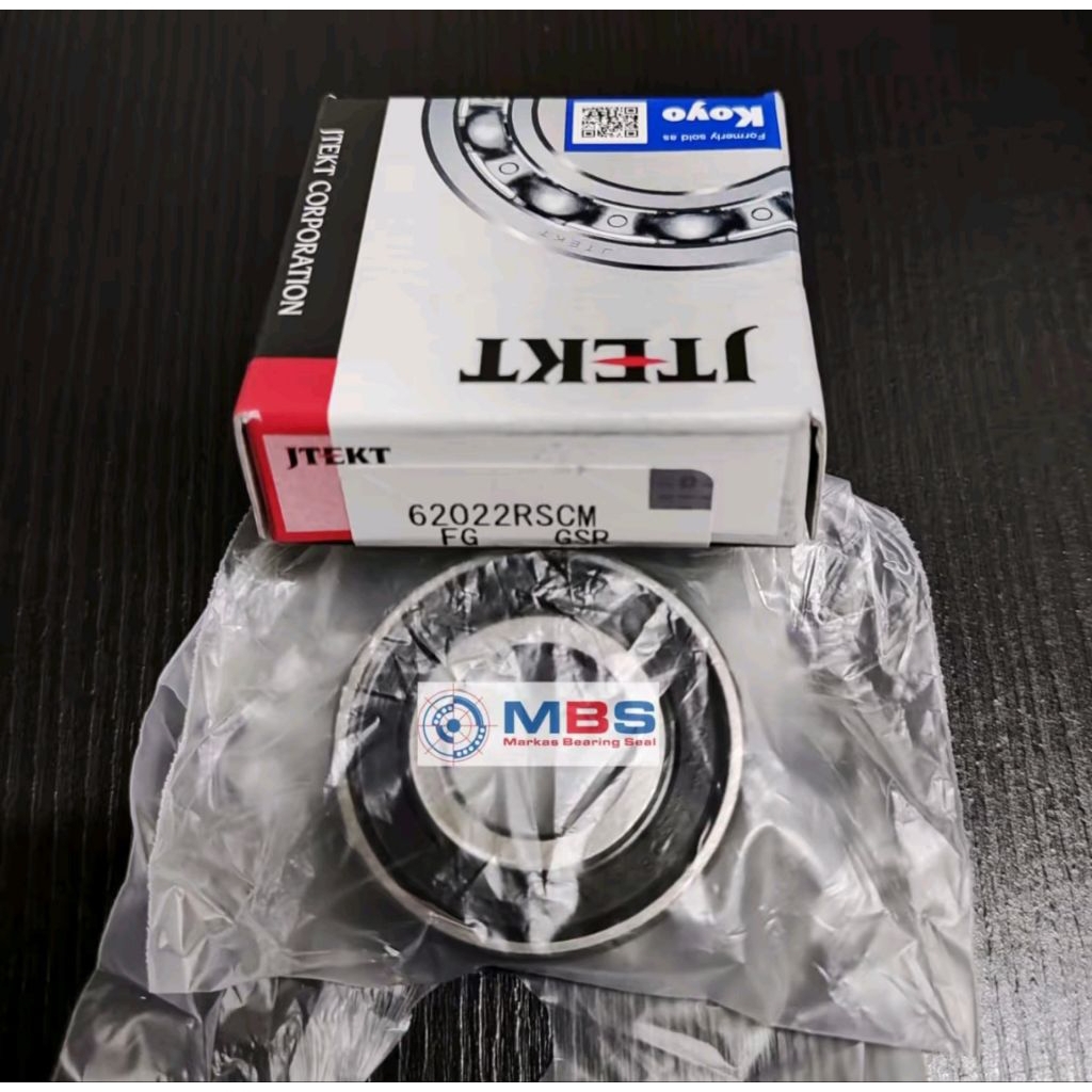 BEARING 6202 2RS KOYO BRAND ORIGINAL JAPAN 6202-2RS