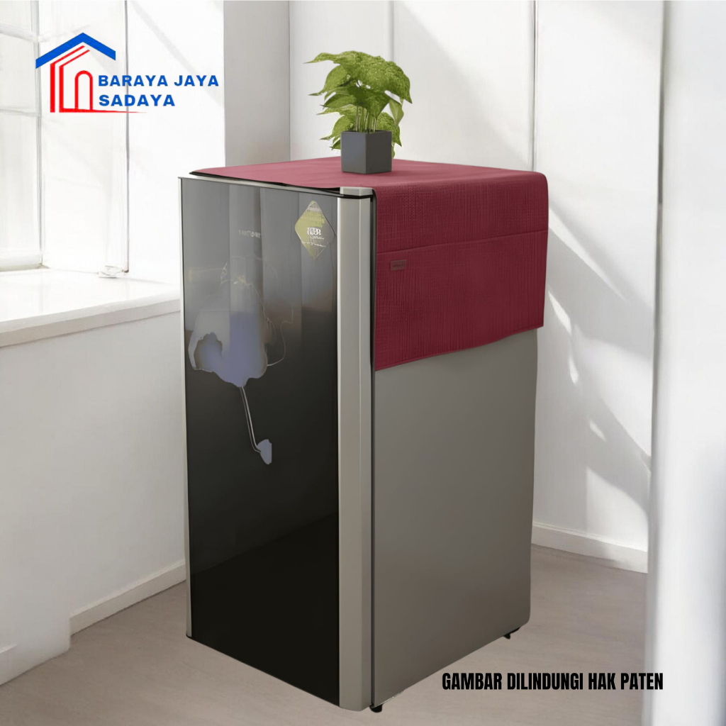 AESTETIC DENIM FRIDGE COVER UK 110+347 CM / ฝาครอบ FRIDGE / ฝาครอบ FRIDGE