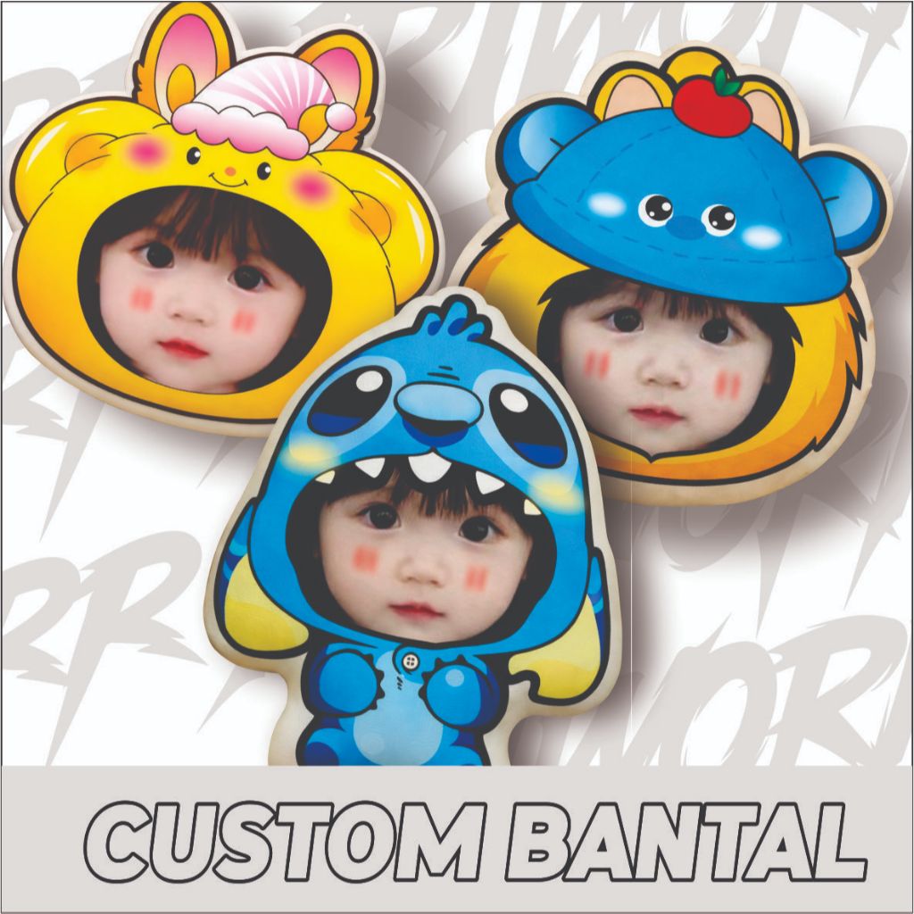 CUSTOM PILLOW 40 X 40 CHARACTER ออกแบบฟรี, PHOTO PILLOW