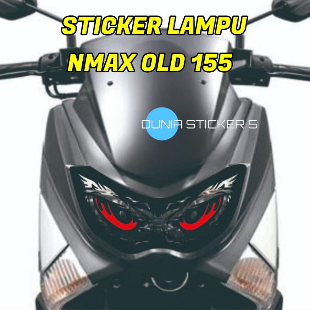 สติ๊กเกอร์ไฟหน้า NMAX OLD 155, NMAX 155 2015-2019