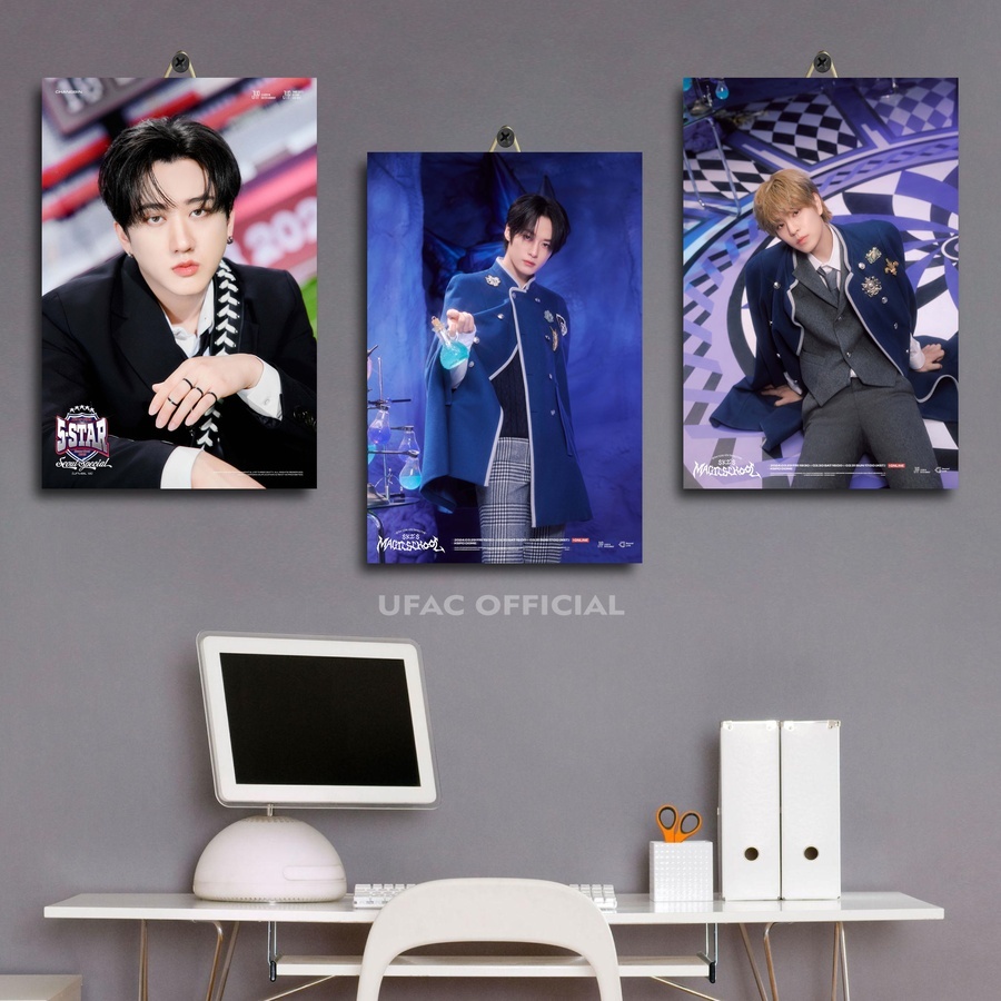 Kpop Stray Kids Bang Chan ตกแต่งห้องไม้ / Ufac อย่างเป็นทางการ / ตกแต่งผนัง 3D 667J|K9Z8Y