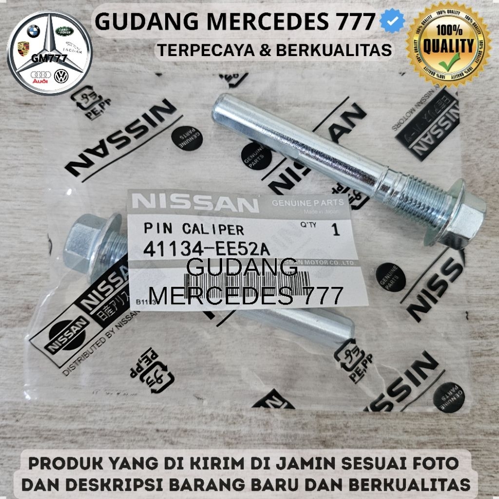 CALIPER PIN UPPER CALIPER BOLT NISSAN LIVINA GRAND LIVINA L10 SERENA C26 JUKE ORIGINAL 41134-EE52A