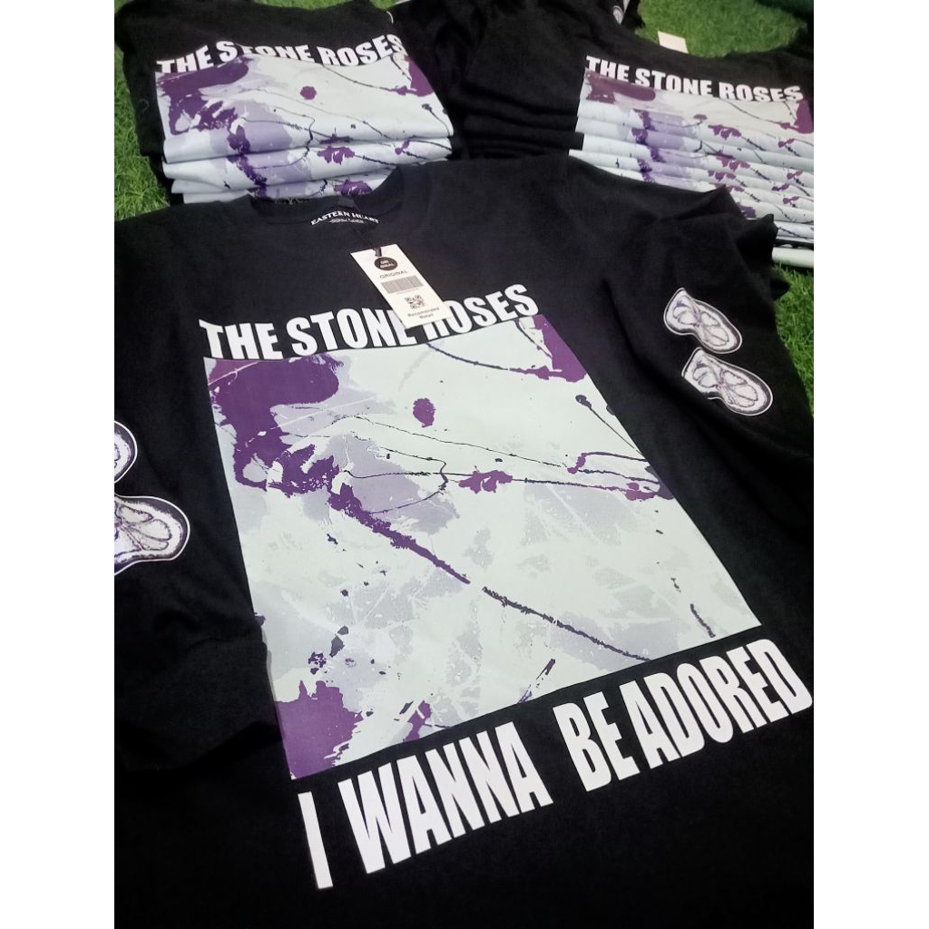THE STONE ROSES LONG SLEEVE MUSIC SHIRT 02 SIZE L XL XXL 2XL - LONG SLEEVE SHIRT - เสื้อยืดเพลง