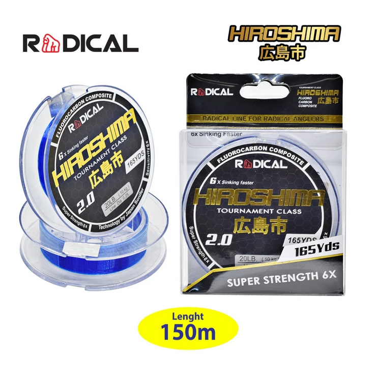 Hiroshima RADICAL STRINGS 150M-น้ําเงิน