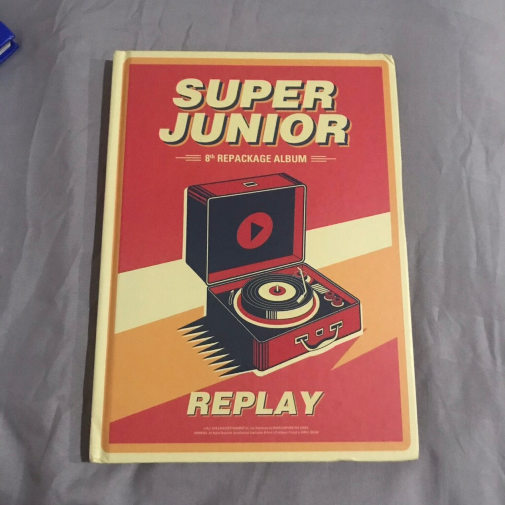 อัลบั้ม Super Junior replay ver siwon set