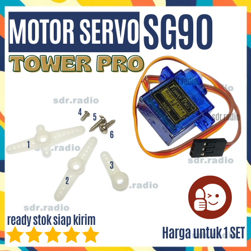 SERVO SG90 TOWERPRO เซอร์โวมอเตอร์ SG-90 9G Tower Pro SG90 9g มินิไมโครเซอร์โว RC Arduino FPV