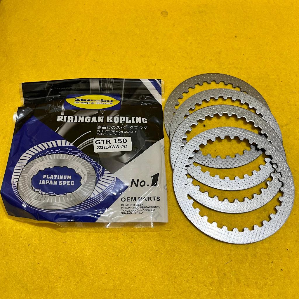 SUPRA GTR 150 MOTORCYCLE CLUTCH DISC (22321-KWW-742) (4 ชิ้น/เซ็ต) TAKEHO
