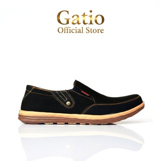 Gatio - BK02 - Sepatu Sneakers Pria Casual Slip-On Shoes Cowok Ringan Size 39-43