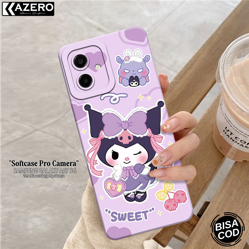 HP ล่าสุด Samsung Galaxy A07 5G 2026 เคสโทรศัพท์ซิลิโคน - กล้อง Pro - เคสการ์ตูน เคส Samsung A07 5G 