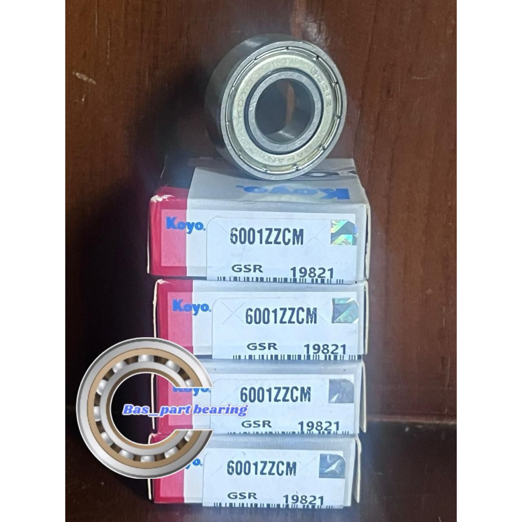 BEARING 6001 ZZ KOYO LAHER 6001-ZZ KOYO 12x28x8