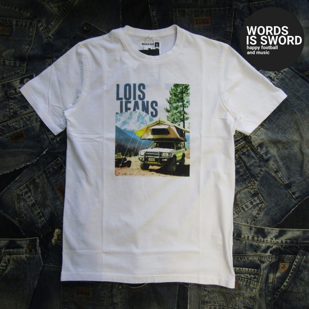 LOIS JEANS เสื้อยืดสีขาว - KSL2466 -