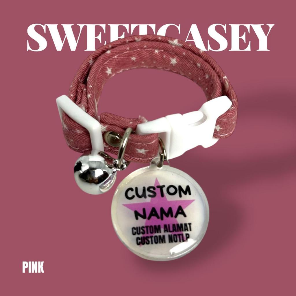 STAR CAT NECKLACE/CUSTOM NAME CAT NECKLACE/ฟรี NAME CAT NECKLACE