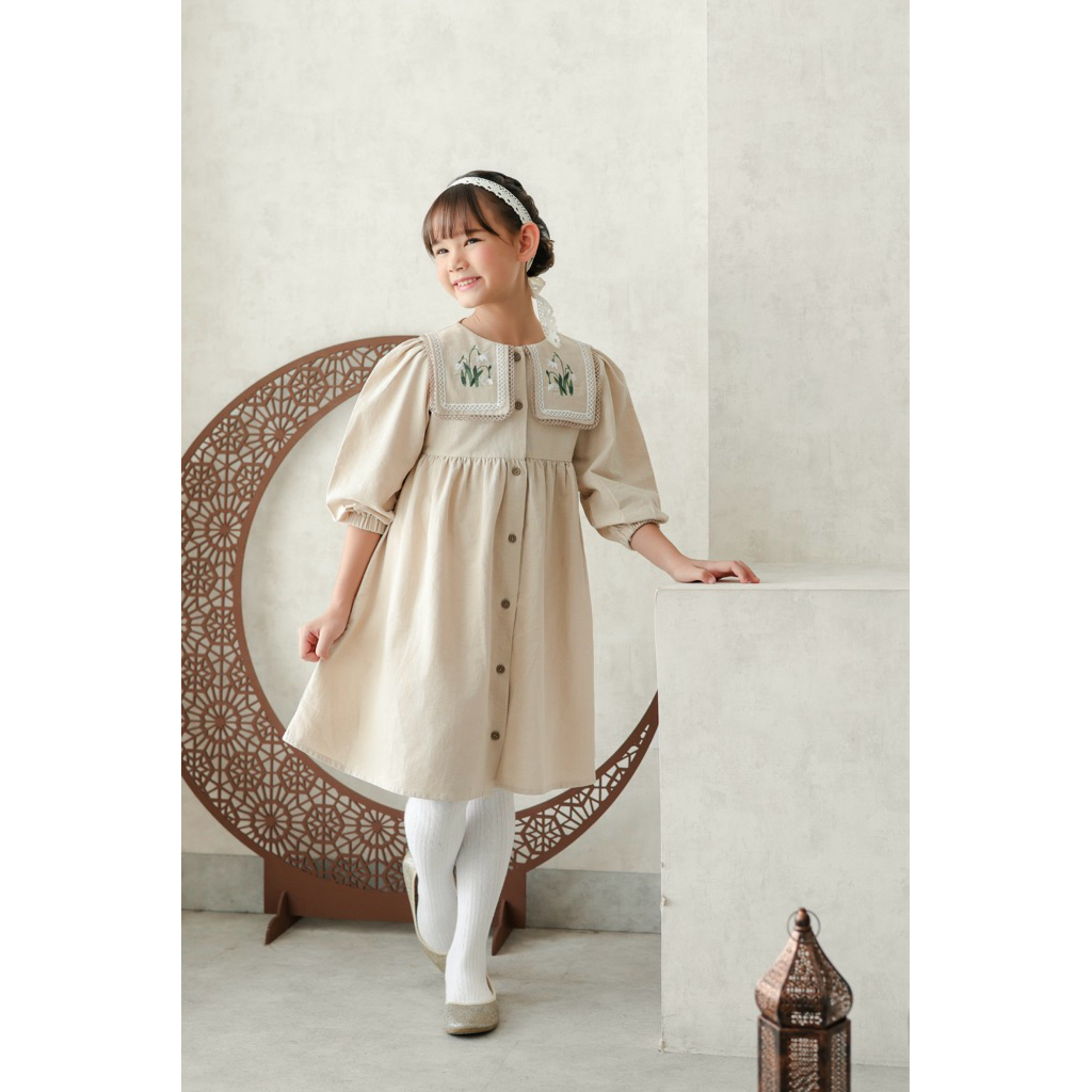 TINYCLOUDS - ZAHRA DRESS I ชุดเดรสเด็กผู้หญิง I HARMONY RAYA COLLECTION