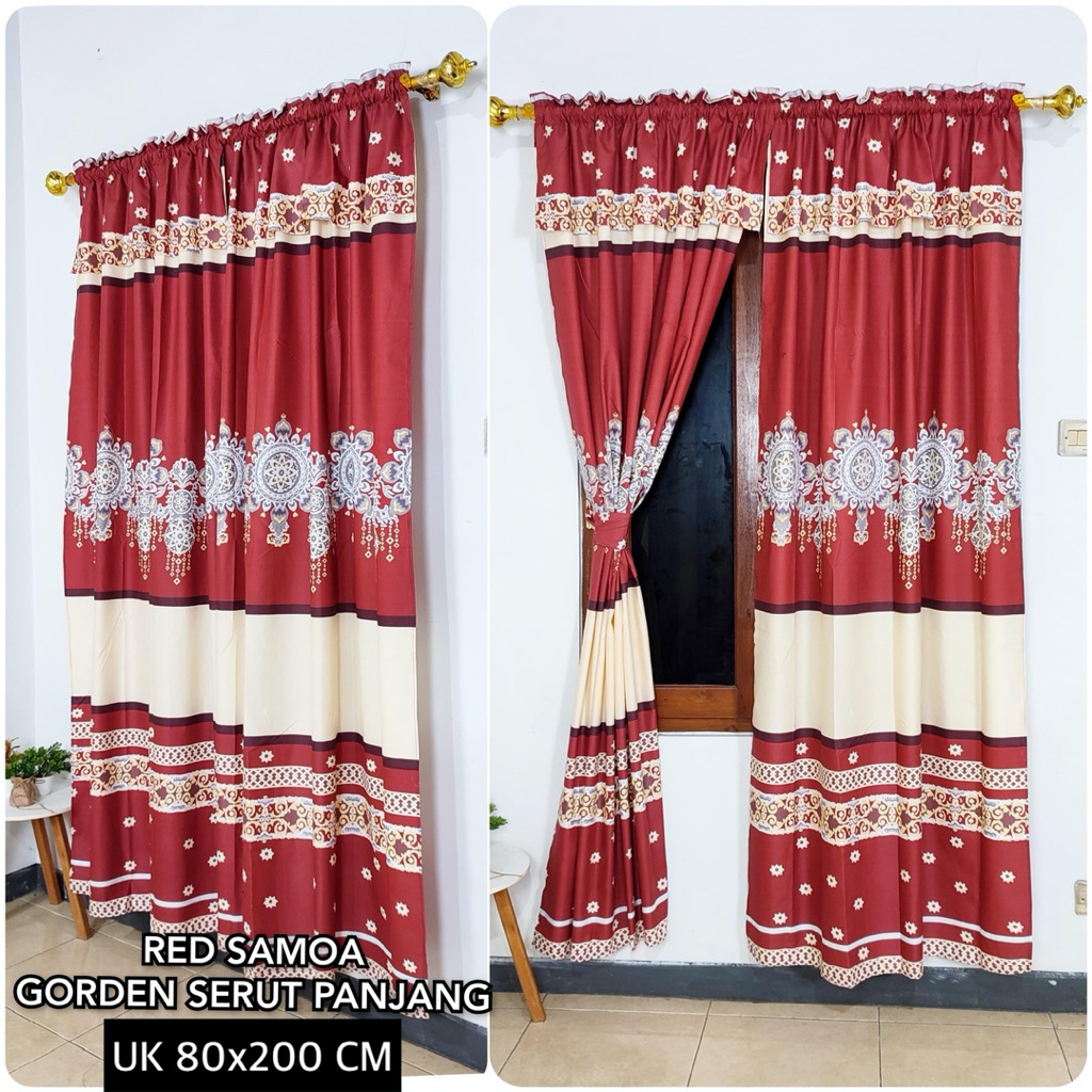 ประตู DRAWSTRING CURTAIN 80x200- 100x200